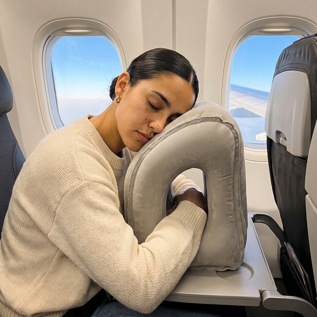Sleepfy · Almohada de viaje hinchable